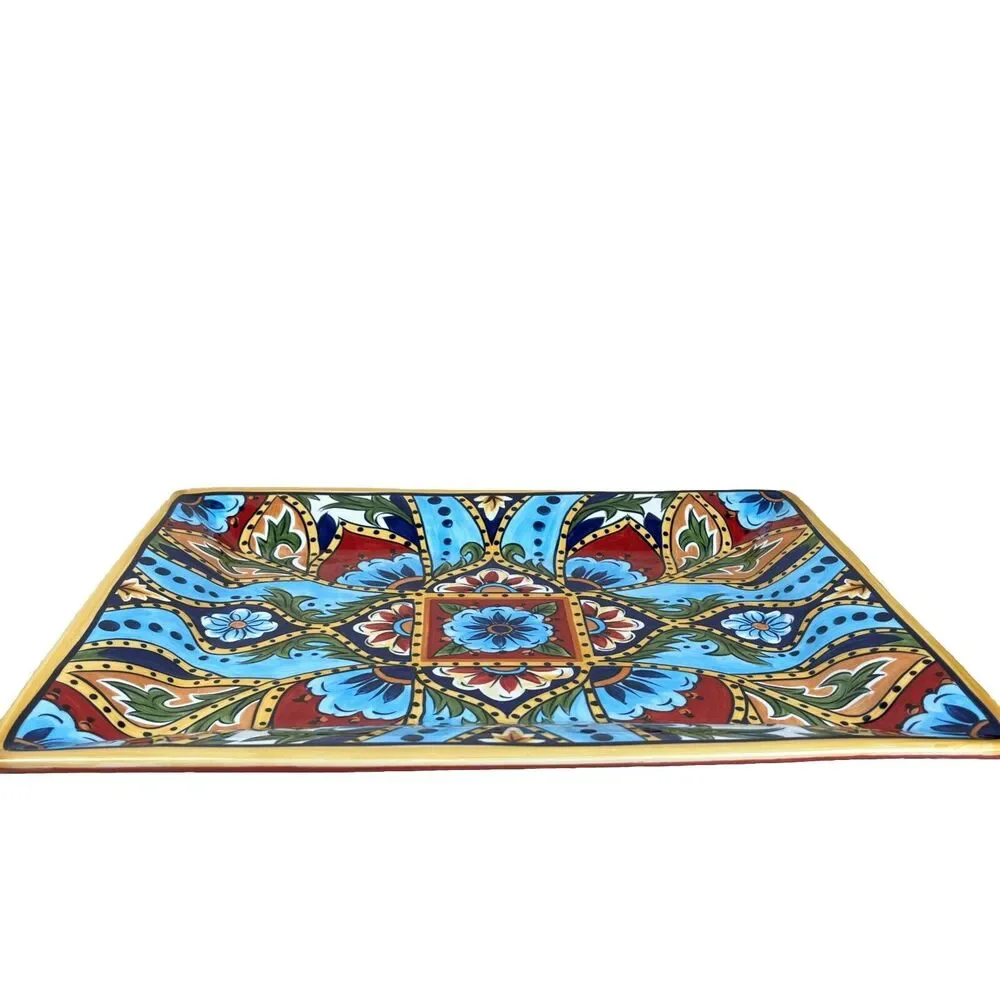 ESPANA Tabletops‎ Unlimited LA BARCA Rectangular Serving Platter 16X12” Mint
